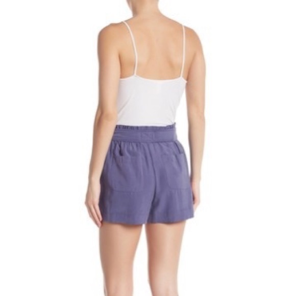 BCBGMAXAZRIA Tie Waist Shorts - Picture 2 of 5